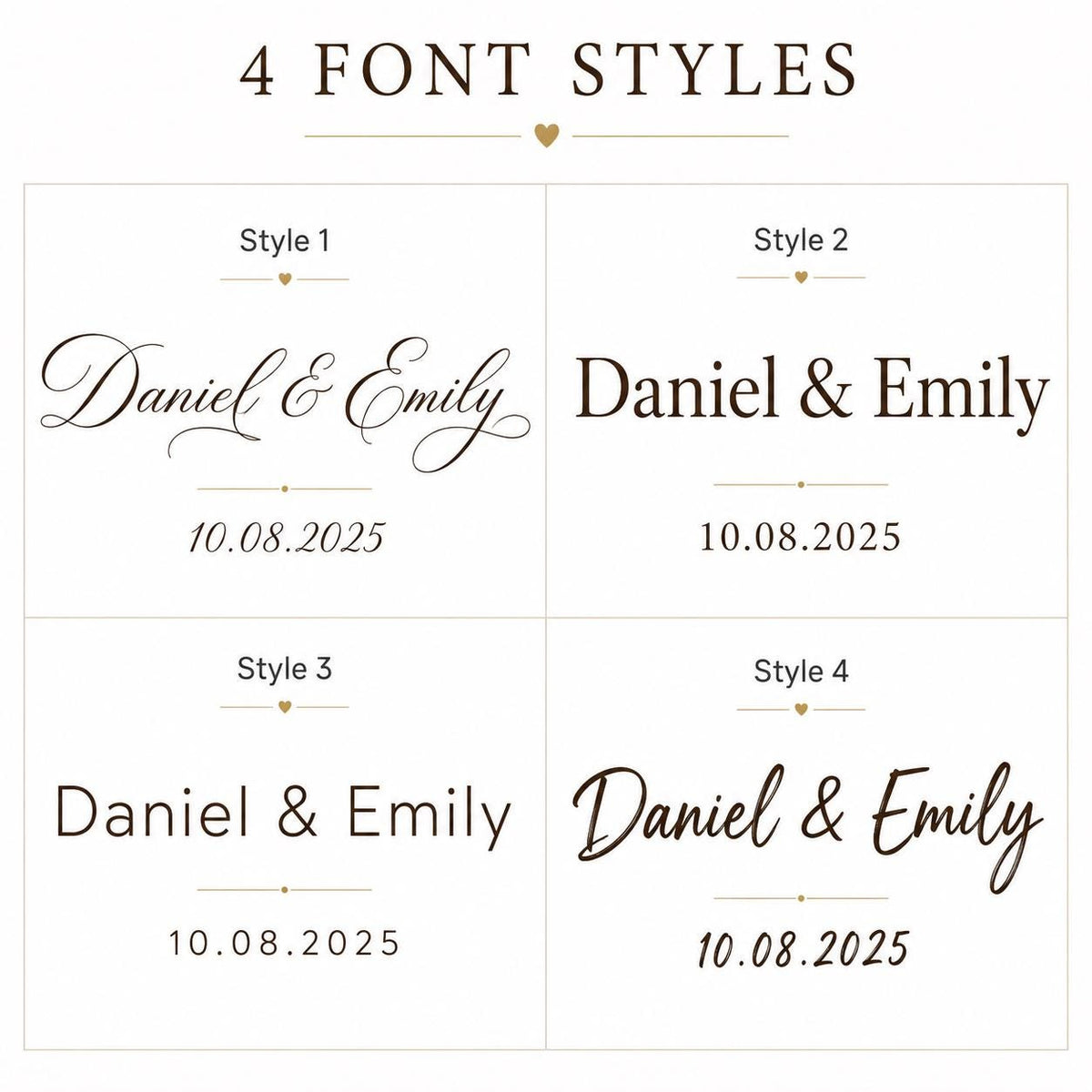 Additional view of the personalized photo portrait plaque glass design