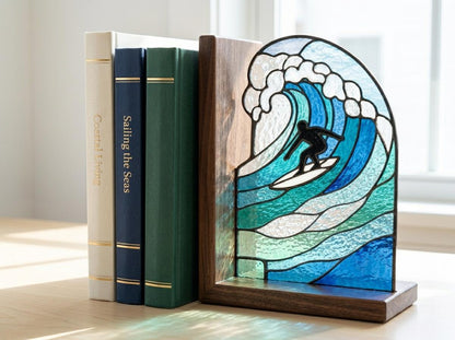 Additional view of the ocean surf glass design