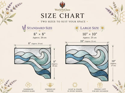 Close view showing color and texture in the ocean wave design