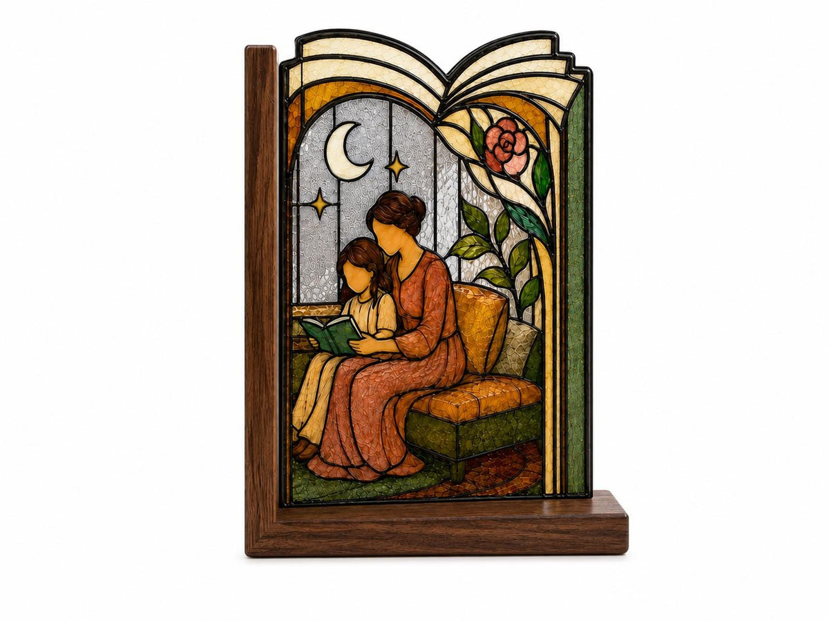 Additional view of the cozy family reading glass design