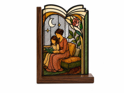 Additional view of the cozy family reading glass design
