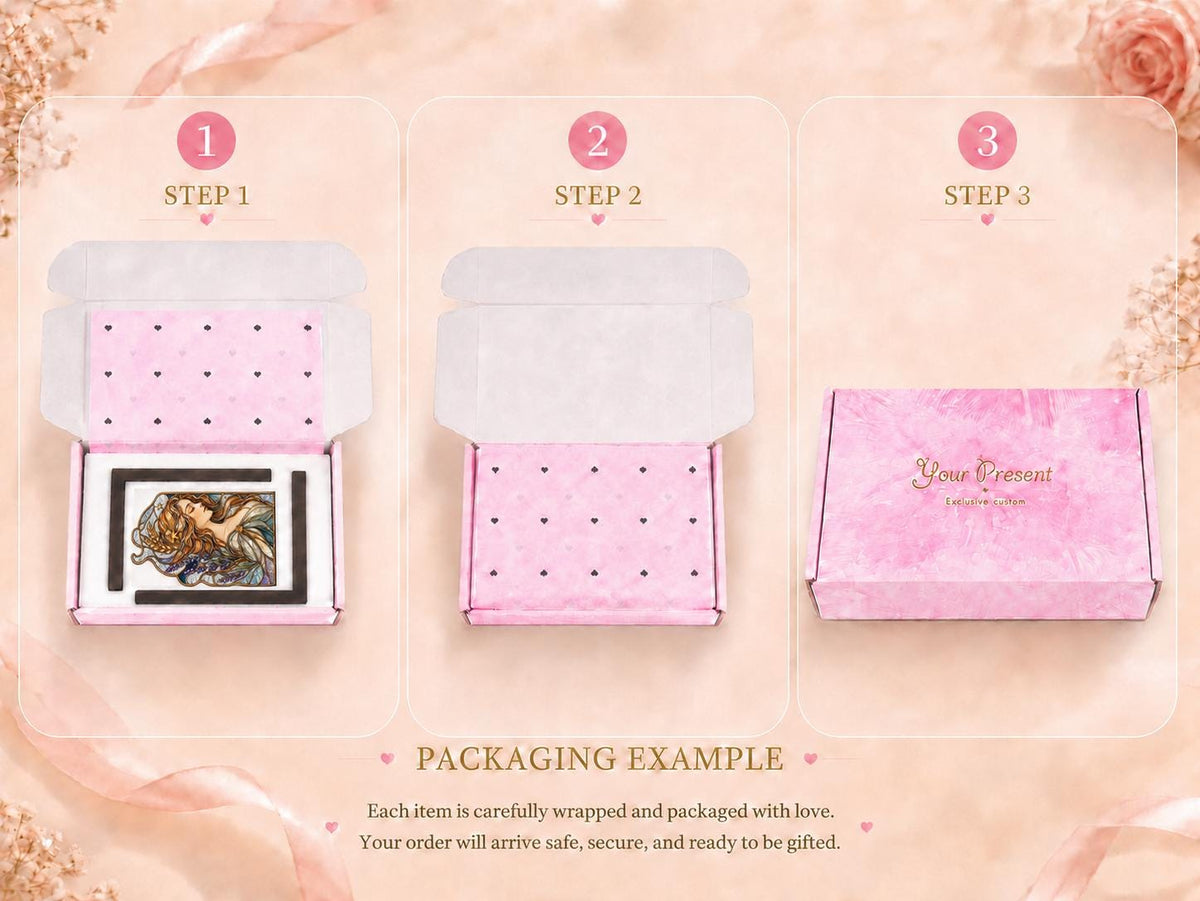 Scale or packaging view for the virgo zodiac bookend set