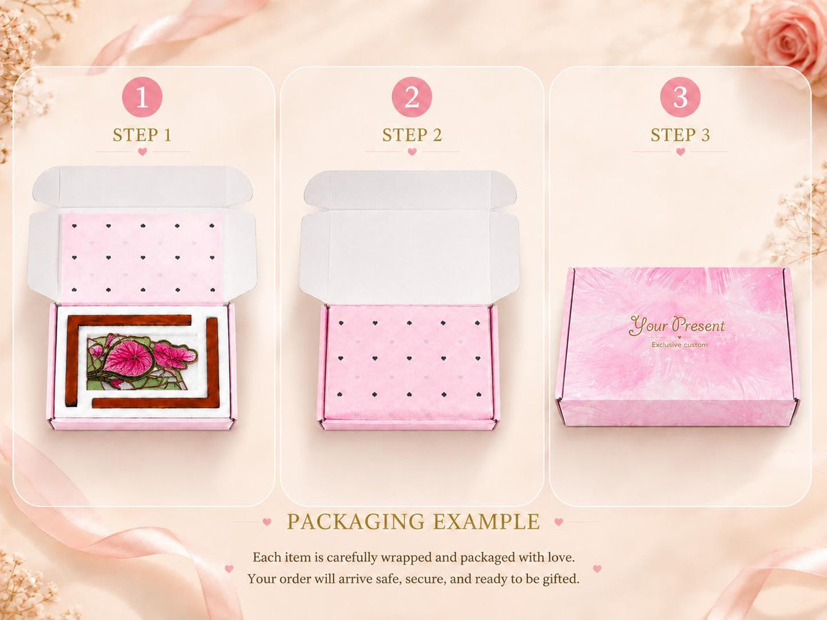 Scale or packaging view for the leaf bookend set
